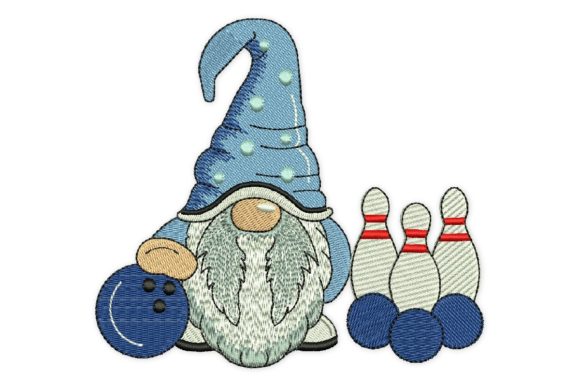 Bowling Gnome: A Festive Stitch for Holiday Sales