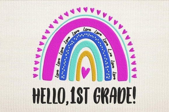 Hello 1st Grade Rainbow: A Designer’s Review