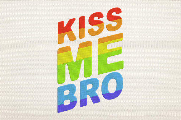 Kiss Me Bro: A Holiday Embroidery Review