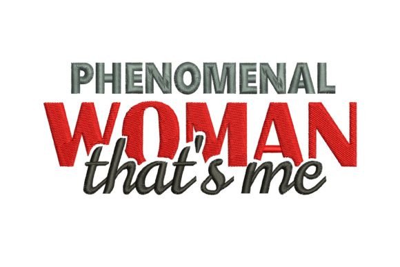 Phenomenal Woman That s Me: A Designer’s Review