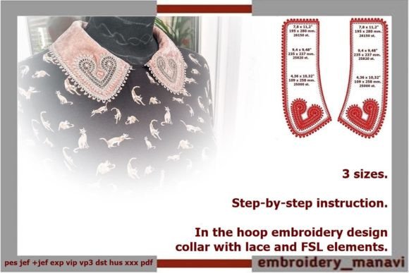 Review: ITH Collar Lace FSL for Holiday Collections