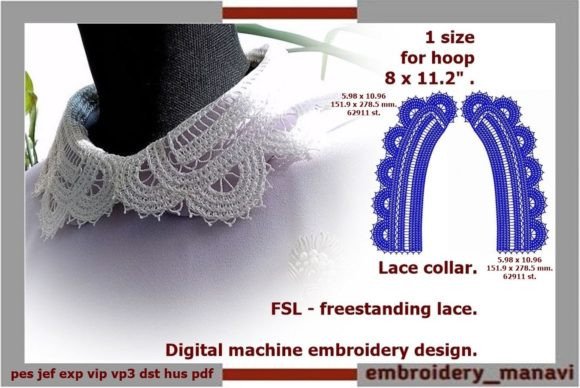 Review: ITH FSL Collar for Holiday Blouses