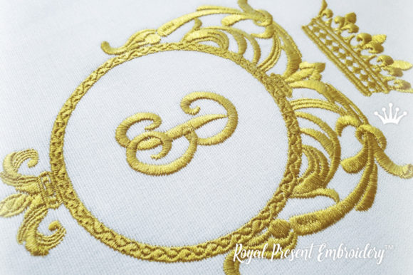 Review: Monogram Frame with Crown for Etsy Sellers