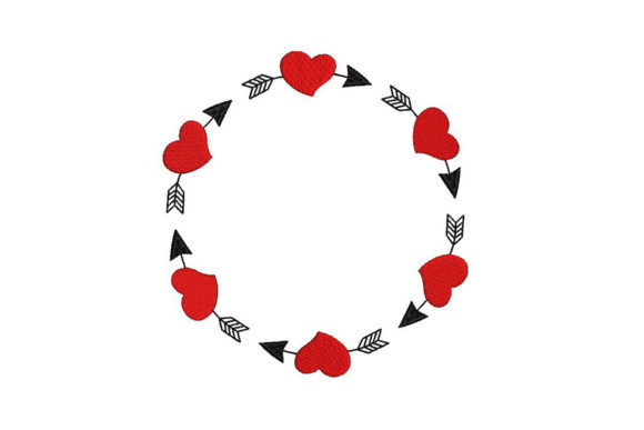 Review: Wreath with Arrows and Hearts Embroidery