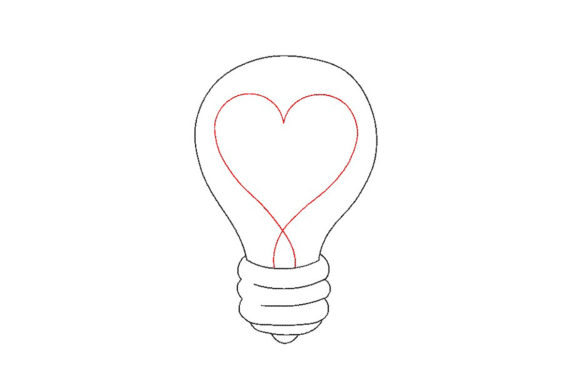 Reviewing A Light Bulb with a Heart for Etsy