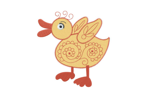 Reviewing Baby Duckling with Flower Pattern