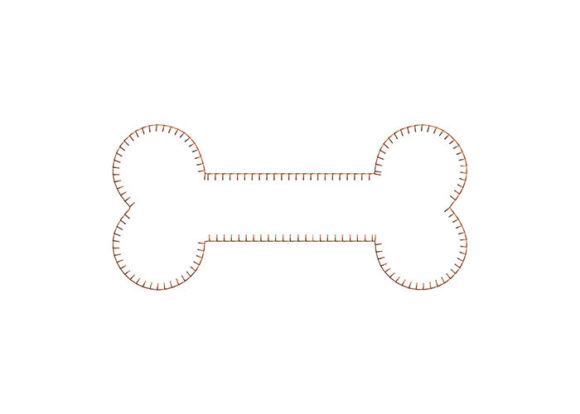 Reviewing Dog Bone Applique Blanket Stitch