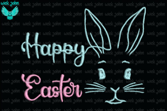 Reviewing Happy Easter Face Bunny for Boutique Apparel